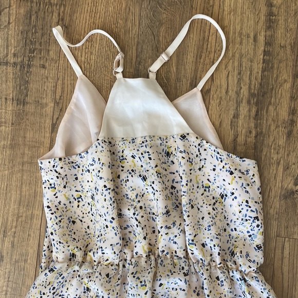 BCBGeneration Cream Midi Dress with Elegant Design - Picture 6 of 7